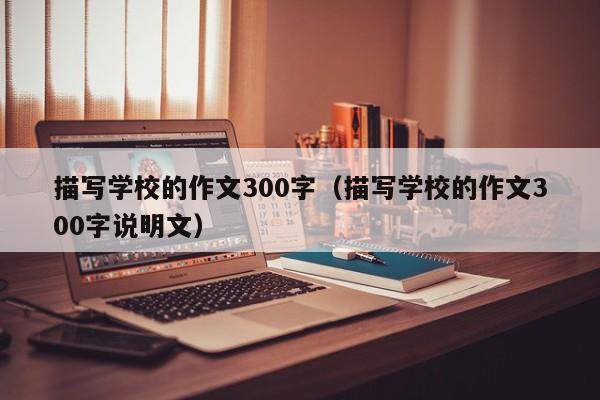 描写学校的作文300字（描写学校的作文300字说明文）