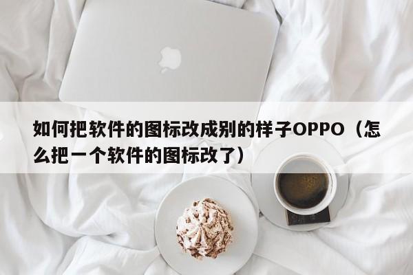 如何把软件的图标改成别的样子OPPO（怎么把一个软件的图标改了）